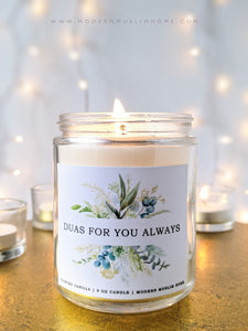 Duas For You Always Candle [SOLD OUT!]