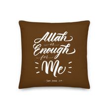 Load image into Gallery viewer, Allah is Enough Pillow