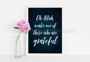 Make Us of Those Who are Grateful [Instant Download]