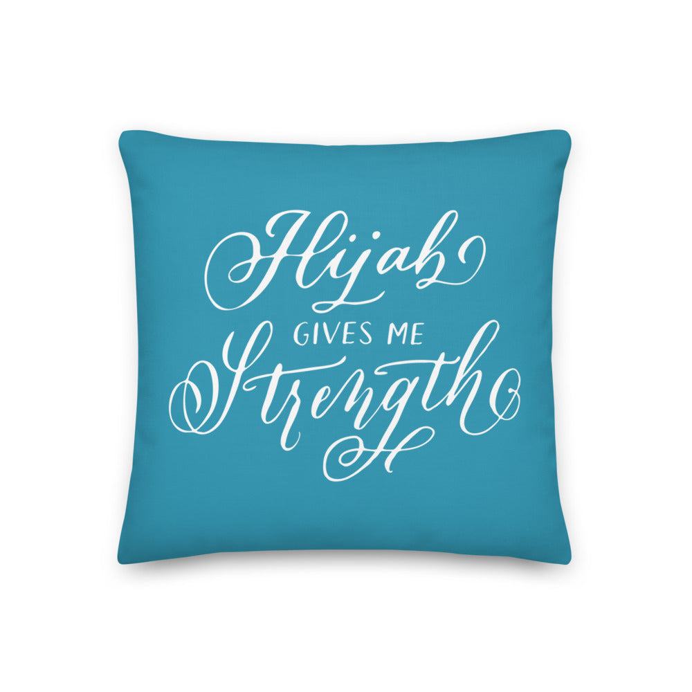 Hijab Gives Me Strength Pillow