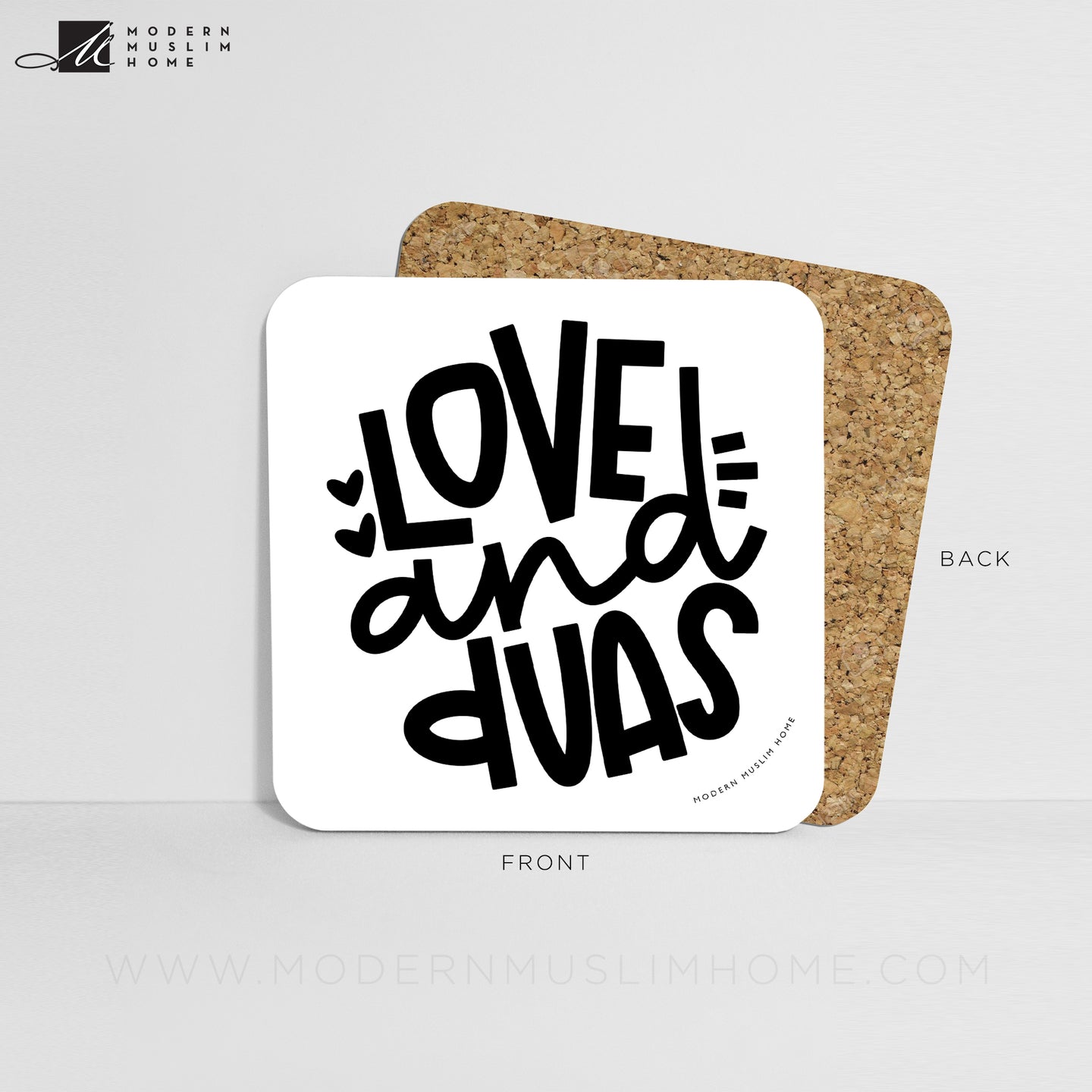 Love & Duas Coaster